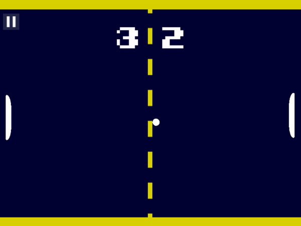 Classic Pong Game (2 Players)