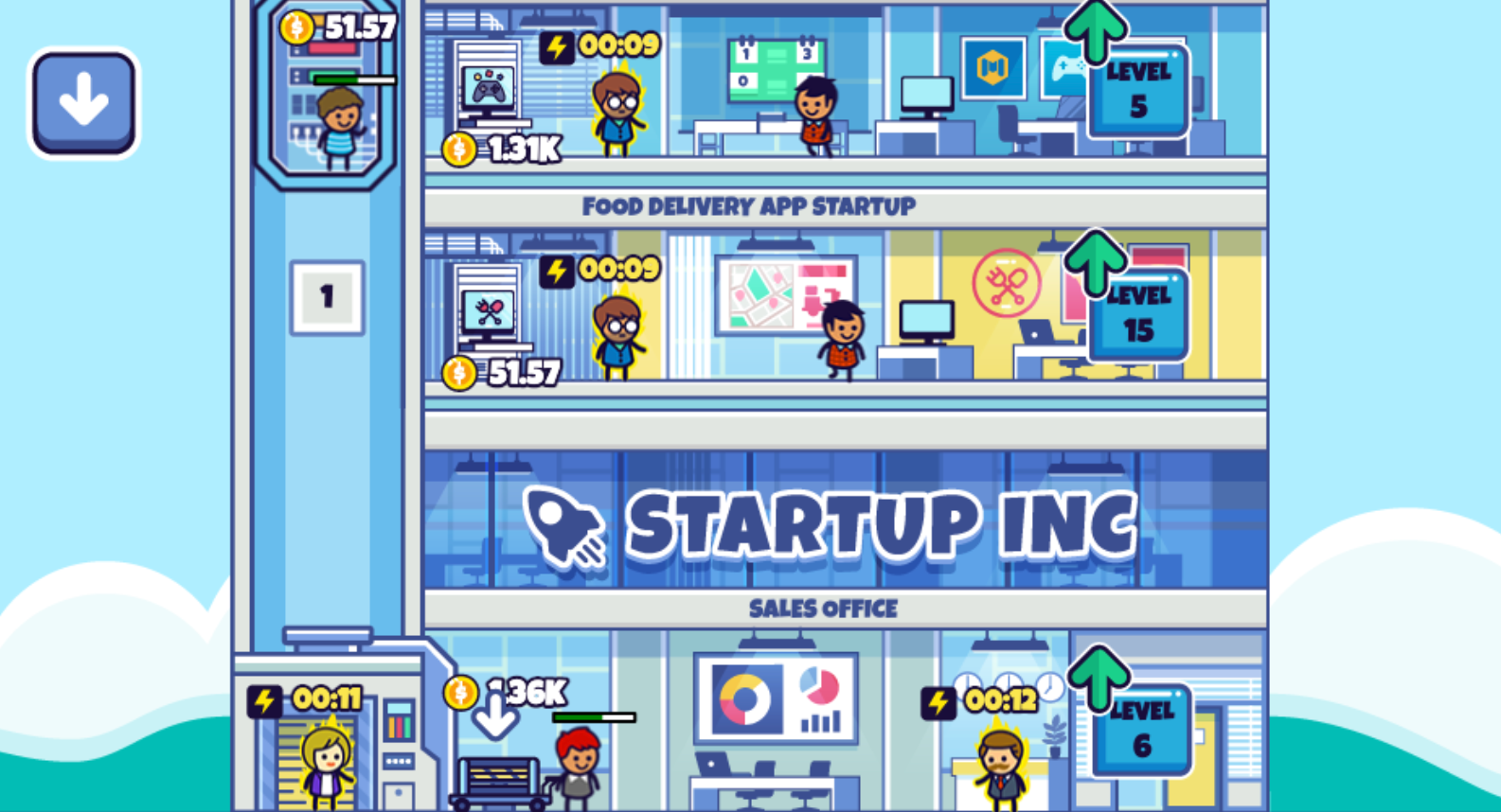 Creative Games Idle Startup Tycoon
