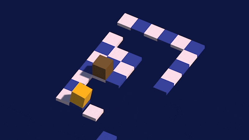 Gameplay de jeu de cube