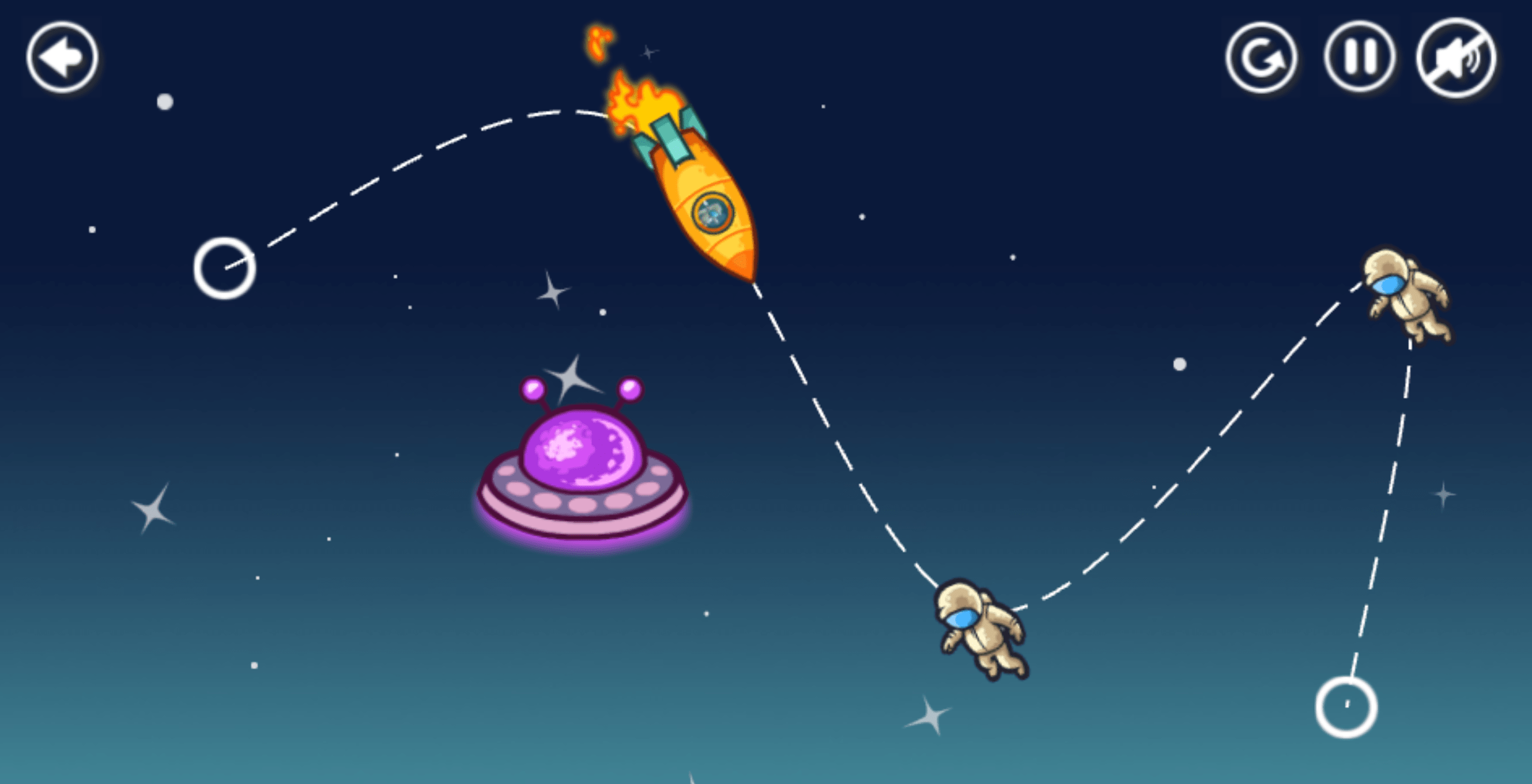 Space Rescue Rocket Games