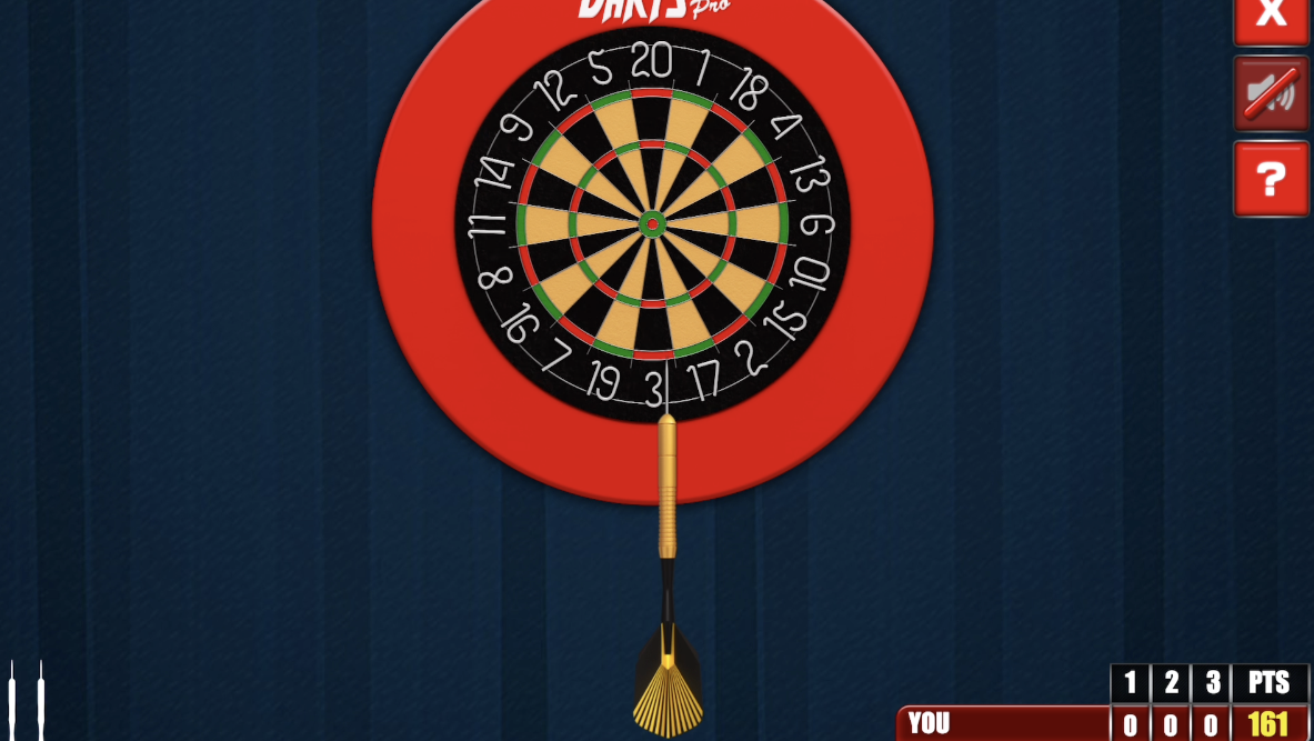 dart game double down