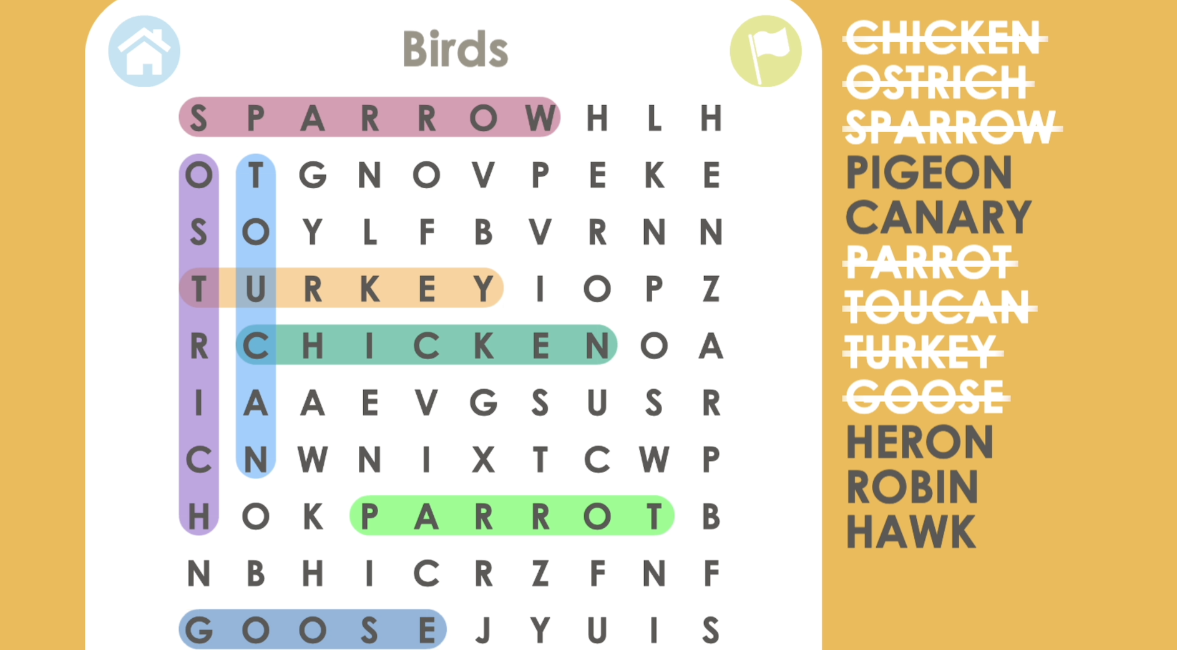 Download Word Search on Word Wall Words 1