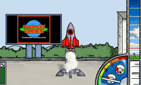 Rocket ship launch - construction game cartoon for children about space 