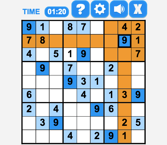 Jogue Daily Sudoku online em Coolmath Games