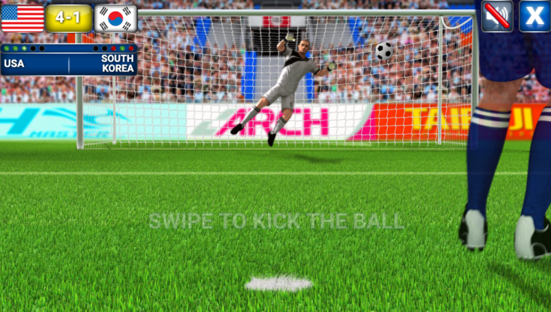 Penalty Challenge em Jogos na Internet