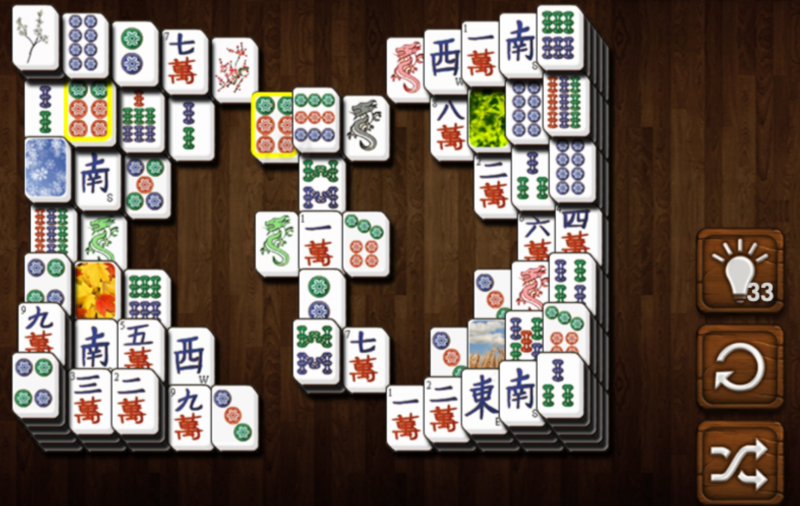 Jogo de Tabuleiro Mahjong Chinês Tradicional Jogos Home