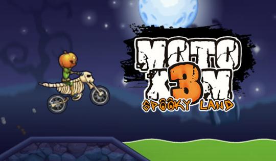 Moto X3M 6 Spooky Land 2.0 Free Download