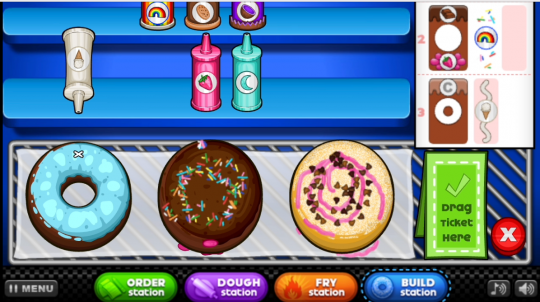 Papa's Donuteria - Play It Online At Coolmath Games