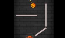 Iron ball with spikes. concept of danger and obstacle. 3d